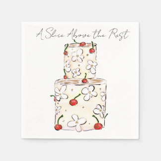A Slice Above the Rest Favor Bags Napkins