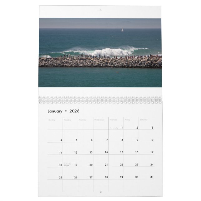 A Slice of Orange 2015 Calendar (Jan 2026)