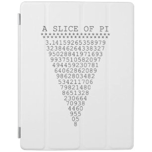 A Slice of Pi Digits iPad Smart Cover