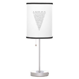 A Slice of Pi Presentation Table Lamp