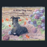 A Slim Dog Year Calendar<br><div class="desc">Our slim dog pals are on the ball all right - every month shows them conscious of what's going on eg Talk like a pirate day in September, Halloween in October etc</div>