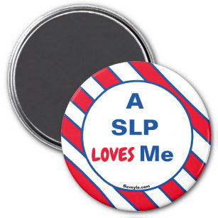 A SLP LOVES Me magnet