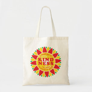 A small act of kindness can make a world of good! tote bag