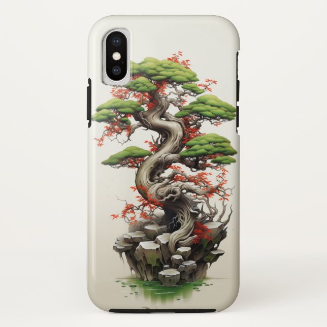A Small tree bonsai art  Case-Mate iPhone Case (Back)