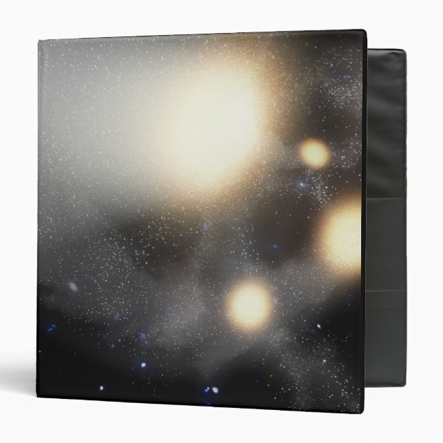 A smash-up of galaxies binder (Front/Inside)