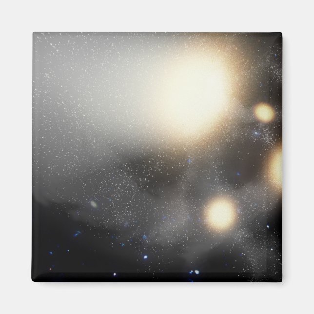 A smash-up of galaxies magnet (Front)