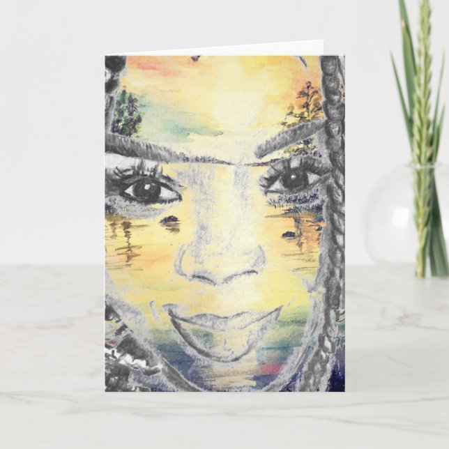 A Smile a Day -  BLANK Card (Front)