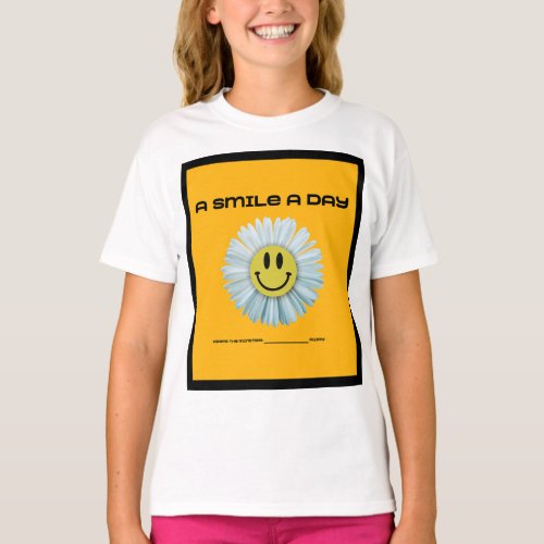 A Smile A Day Keeps The Monsters Away T_Shirt