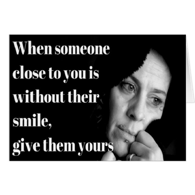 A smile cards (Front Horizontal)