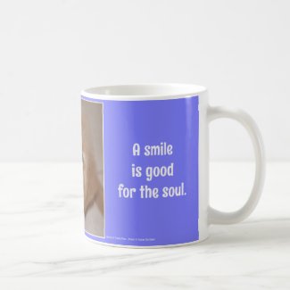 A Smile is Good for the Soul...Smiling Golden Pup Mugs