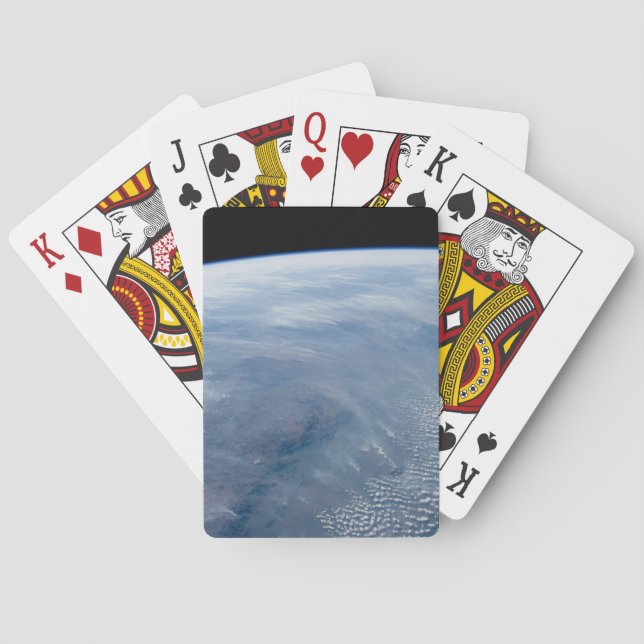 A Smoke Pall Over Tropical Southern Africa. Poker Cards (Back)