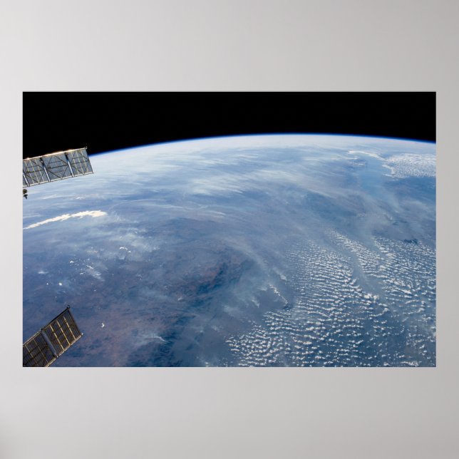 A Smoke Pall Over Tropical Southern Africa. Poster (Front)