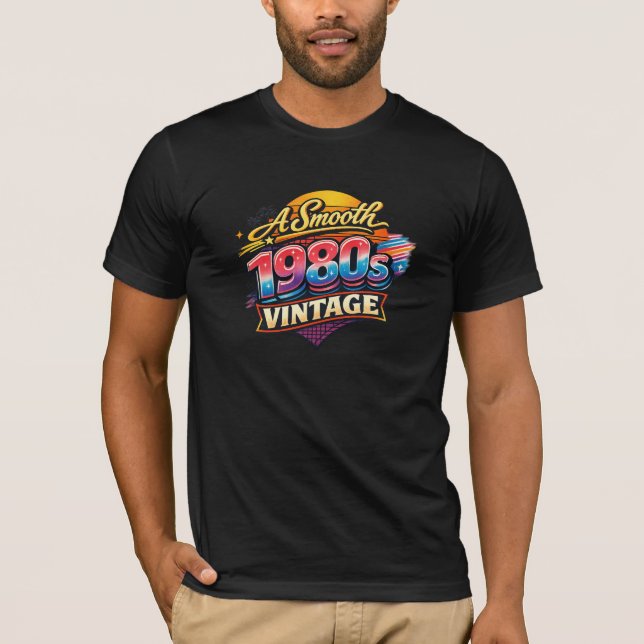 A Smooth 1980s Vintage - T Shirt (Front)
