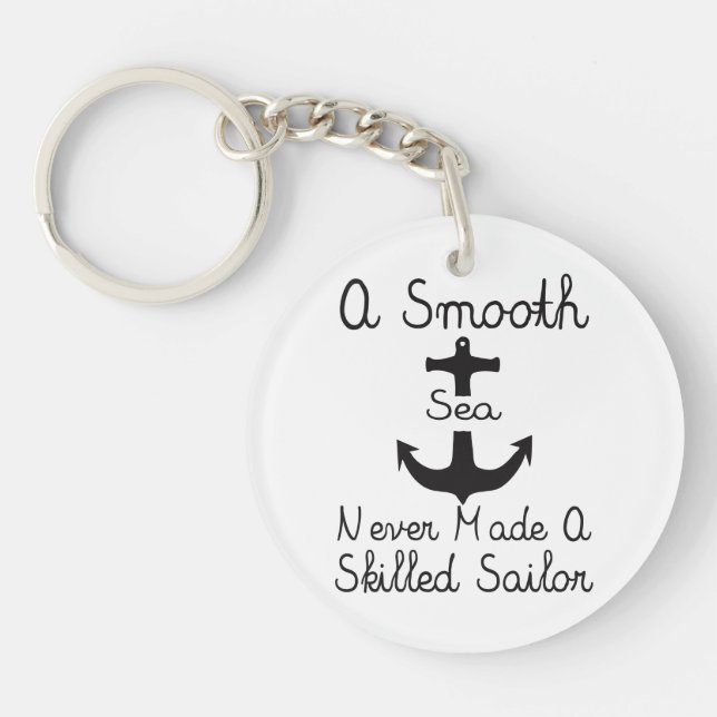 A Smooth Sea Keychain (Front)