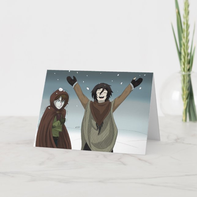 A Snow Day Card (Front)