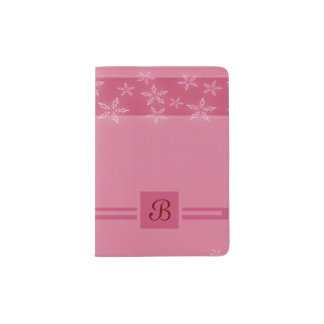A Snowflake Stripe 4 Passport Holder