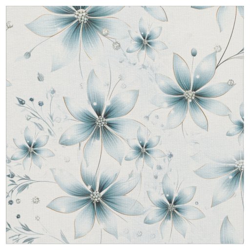 A Snowflake Winter Event Decor Fabric