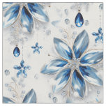 A snowflake winter event decor fabric