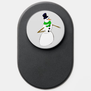a snowman PopSocket