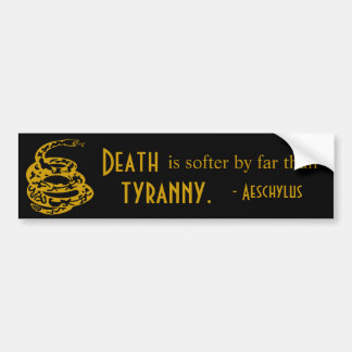 A Soft Death Bumper Sticker