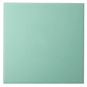 A soft mint muted solid color. ceramic tile