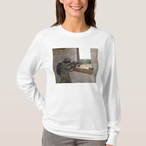 A soldier acts as an opposition force T_Shirt