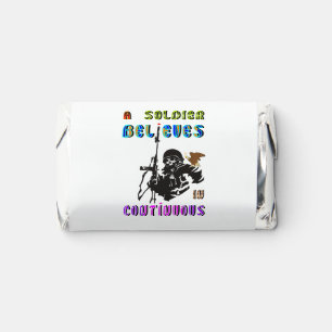 A Soldier Believes in Continuous Hershey's Miniatures
