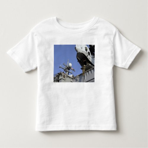 A soldier fast_ropes toddler t_shirt