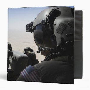 A soldier provides security binder