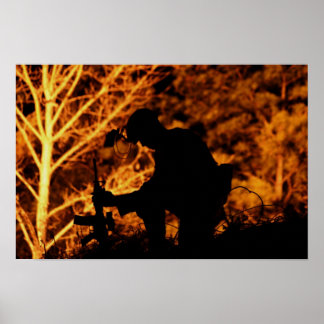 A Soldier's Prayer Poster