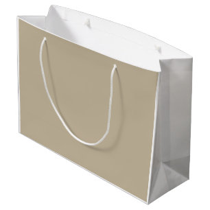A solid brown background with a smooth, uniform te large gift bag