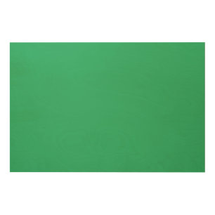 A solid green square positioned on a white backdro wood wall art