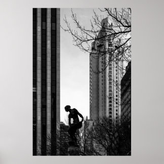 A Solitary Moment in the City Poster
