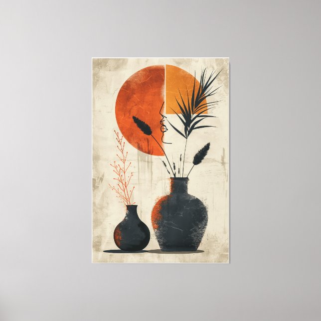 A sophisticated modern abstract wall art (Front)