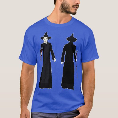A Sorcerer with his Magic Wand T_Shirt