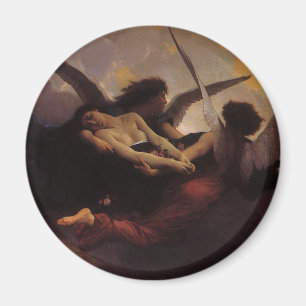 A Soul Brought to Heaven by Bouguereau Magnet