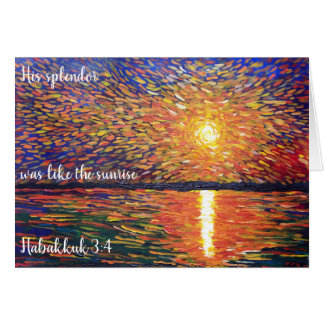A Sound Sunrise Habakkuk Cards