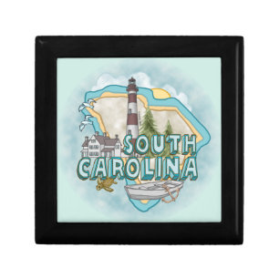 A South Carolina Lighthouse Gift Box