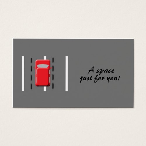 A space just for you! business card
