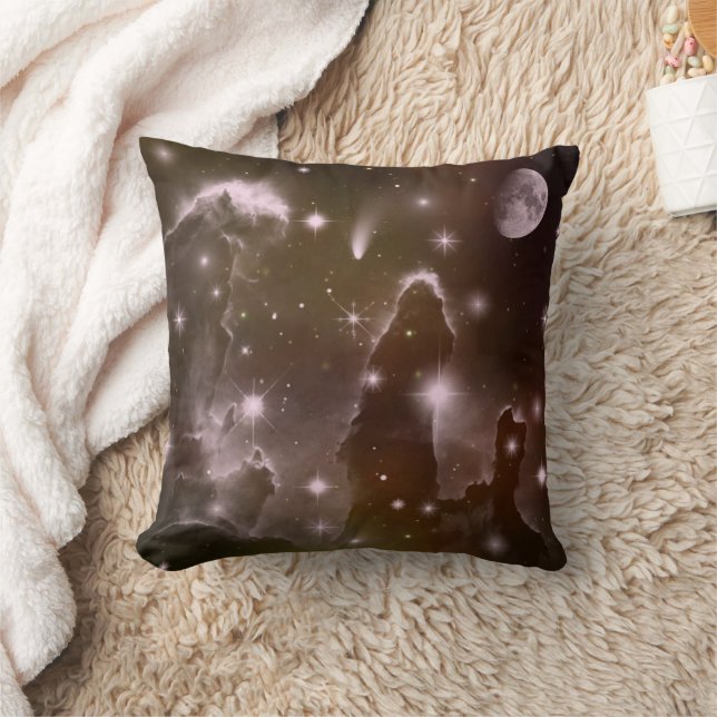 A Space Odyssey Throw Pillow (Blanket)