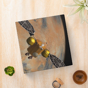 A Spacecraft Orbiting Mars. 3 Ring Binder
