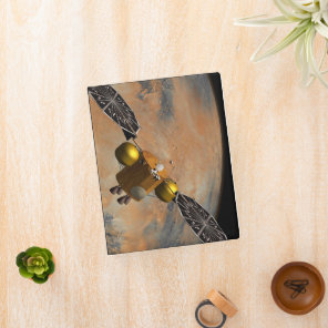 A Spacecraft Orbiting Mars. Mini Binder
