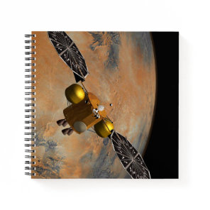 A Spacecraft Orbiting Mars. Notebook