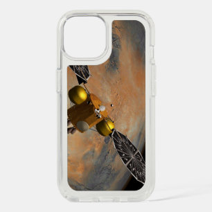 A Spacecraft Orbiting Mars. iPhone 15 Case