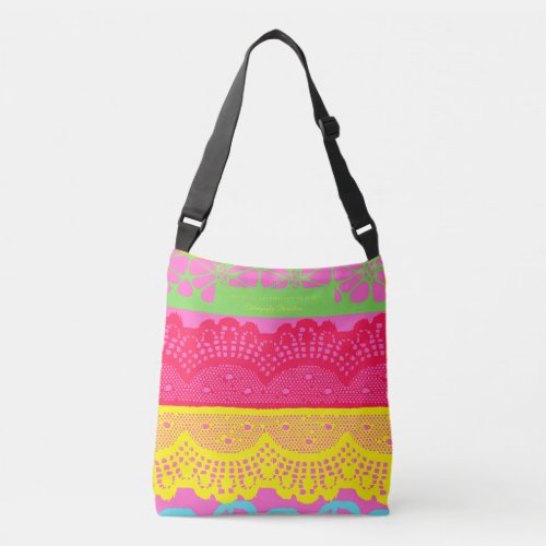A Spanish floral colourful art_ design 1 Crossbody Bag