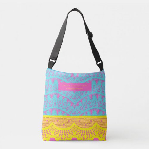 A Spanish floral colourful art_ design 2 Crossbody Bag