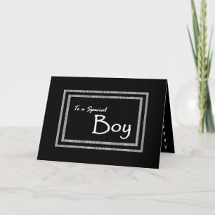 A Special Boy - Page Boy Wedding Invitation
