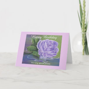 A Special Friend, Birthday Card