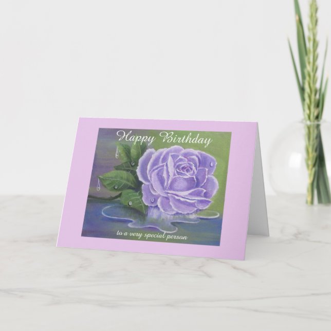 A Special Friend, Birthday Card (Front)