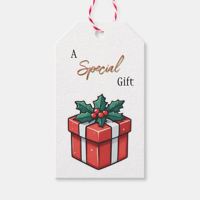 A Special Gift - To/From Tags (Front)